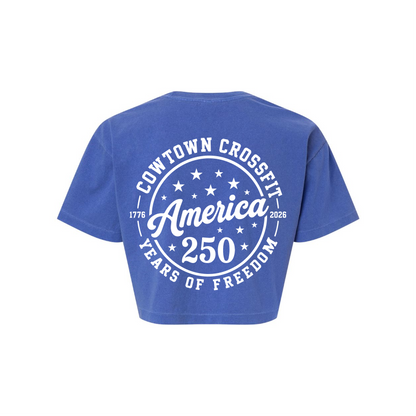 CTCF America 250 American Apparel Crop