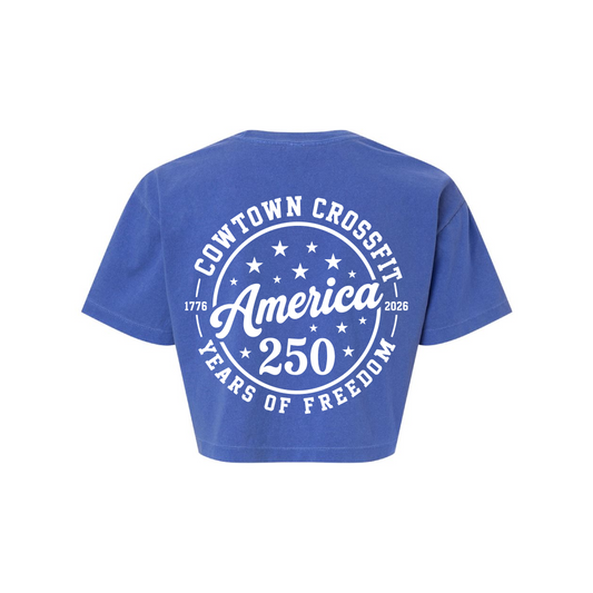 CTCF America 250 American Apparel Crop