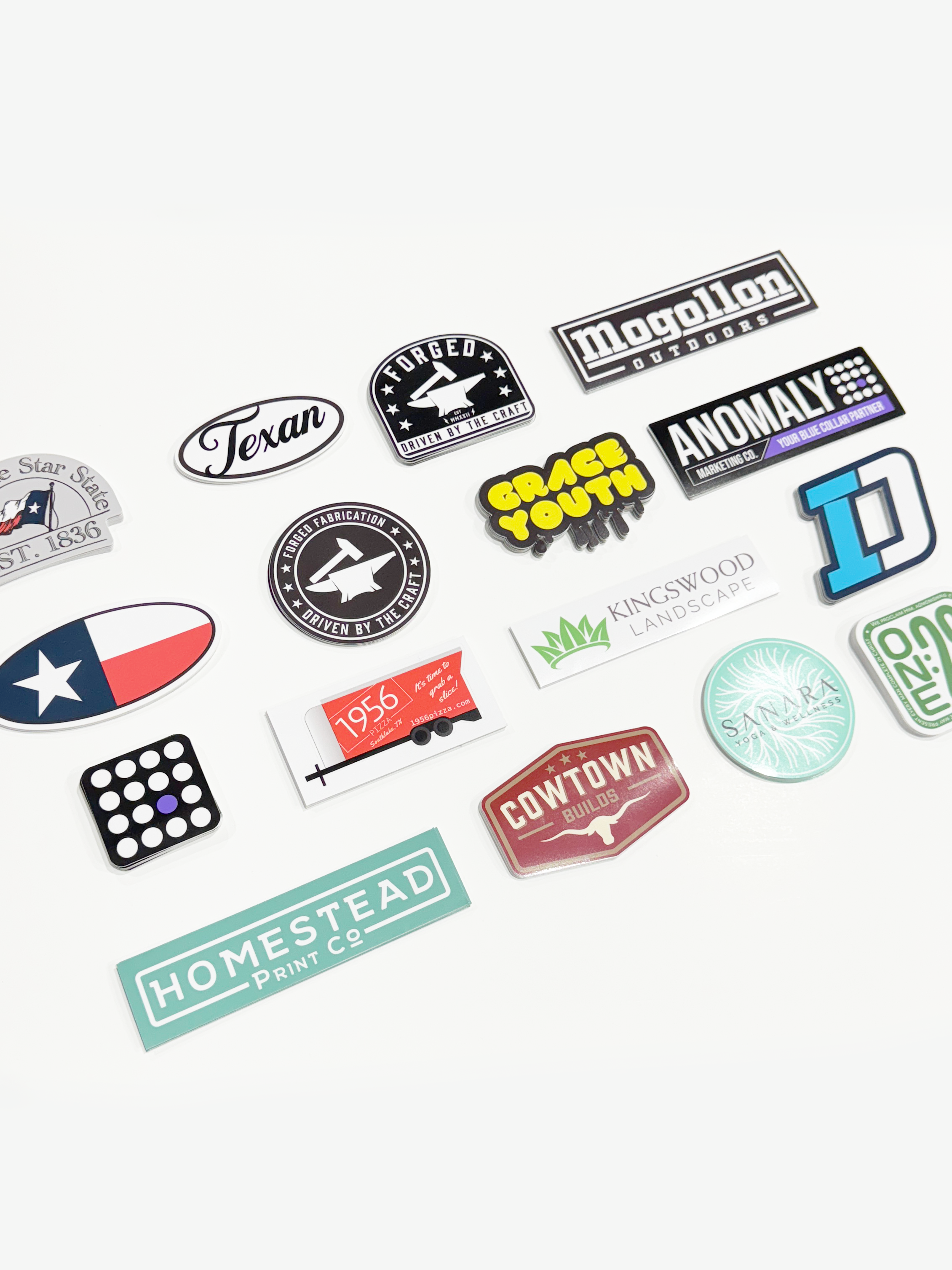 Sample Part Stickers Vinyl Stickers | Sample Pack – Industry Graphix